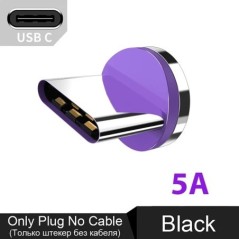 5A mágneses USB Type C kábel SFC Huaweihez 3A gyorstöltés iPhone Xiaomi Samsung OPPO Microusb mágneses USB kábel androidhoz