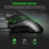 Razer Deathadder Essential szabványos verzió vezetékes játékegér 6400DPI optikai érzékelő 5 független gombos laptop egér