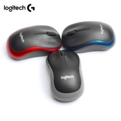 Logitech M185 vezeték nélküli egér 2,4 GHz-es USB 1000DPI 3 gombos, csendes játékhoz használható optikai navigációs egerek PC-he