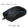 Új vezetékes játék egér gamer 7 gombos 3200DPI LED optikai USB számítógépes egér játék egér egér mause PC számítógépes játékosho