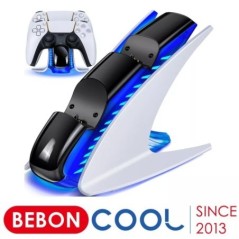 BEBONCOOL gyorstöltő PS5-höz Controller Töltő Playstation 5 Controller Gamepad Type-C Töltőbölcső állomás PS5-höz