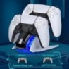 BEBONCOOL gyorstöltő PS5-höz Controller Töltő Playstation 5 Controller Gamepad Type-C Töltőbölcső állomás PS5-höz