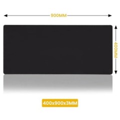 Mousepad Xxl fekete egérpad Ingyenes kiszállítás Hosszú sebességű számítógépes szőnyeg játékterem dekoráció nagy egérpad asztal 