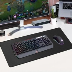 Mousepad Xxl fekete egérpad Ingyenes kiszállítás Hosszú sebességű számítógépes szőnyeg játékterem dekoráció nagy egérpad asztal 