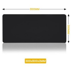 Mousepad Xxl fekete egérpad Ingyenes kiszállítás Hosszú sebességű számítógépes szőnyeg játékterem dekoráció nagy egérpad asztal 