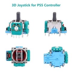 Joystick csere Playstation 5 DualSense PS5 vezérlőhöz csavarhúzó 2K3 Ohm analóg 3D hüvelykujj javító alkatrészkészlet