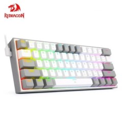 REDRAGON Fizz K617 RGB USB mini mechanikus játék billentyűzet Vezetékes billentyűzet piros kapcsoló 61 Key Gamer számítógéphez P