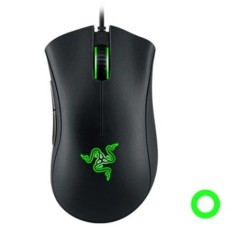 Eredeti Razer DeathAdder Essential vezetékes játék egér egér 6400DPI optikai érzékelő 5 független gomb laptop PC-s játékosokhoz