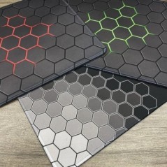 Hatszögű Gaming Mouse Pad XS Számítógépes Laptop Gumi Kis Egérpad PC Gamer Asztali Dekoráció Irodai Egér Mat Asztali Szőnyeg