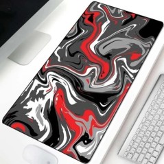 Gaming egérpad Színes Art Texture Notebook Billentyűzet Pad XXL Méret Csúszásmentes Kopásálló asztali szőnyeghez Laptop Asztali 