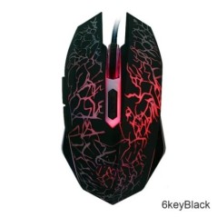 Színes LED számítógépes játék egér Professzionális Ultra-precíz Dota 2 LOL Gamer Mouse Ergonomikus 2400 DPI USB vezetékes egérhe