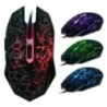 Színes LED számítógépes játék egér Professzionális Ultra-precíz Dota 2 LOL Gamer Mouse Ergonomikus 2400 DPI USB vezetékes egérhe