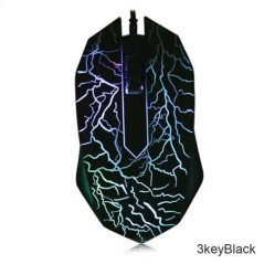 Színes LED számítógépes játék egér Professzionális Ultra-precíz Dota 2 LOL Gamer Mouse Ergonomikus 2400 DPI USB vezetékes egérhe