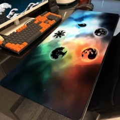 Gamer M-Magic The Gathering Mouse pad Anime Mouse Pad Gaming PC Tartozékok Gumiszőnyeg Asztali szőnyeg Mausepad Mat Keyboard Cab