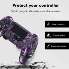 DATA FROG SONY Playstation 4 PS4 vezérlő védőtokhoz Puha szilikon gél gumi bőrborítás PS4 Pro vékony játékpadhoz