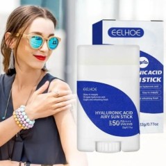 SPF50+ PA++++ Fényvédő Face Stick Hialuronsavas Arc Fényvédő UVA/UVB védelem Sun Stick Body Fényvédő Stick 22g