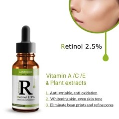 Retinol Serum Anti Wrinkle Fade Sötét foltok C-vitaminos arcszérum Whiten Face Skincare Essence bőrápoló termékek