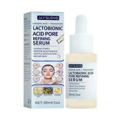 Lactobionic Acid Serum Shrink Pores Moisturizing Essence Folyékony arctisztító póruskezelés Szépségfehérítő krém Bőrápolás