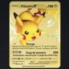 Pokémon 183200 Pont High Hp Charizard Pikachu Mewtwo Gold Black Angol francia fémkártyák Vmax Mega GX játékgyűjtemény kártyák