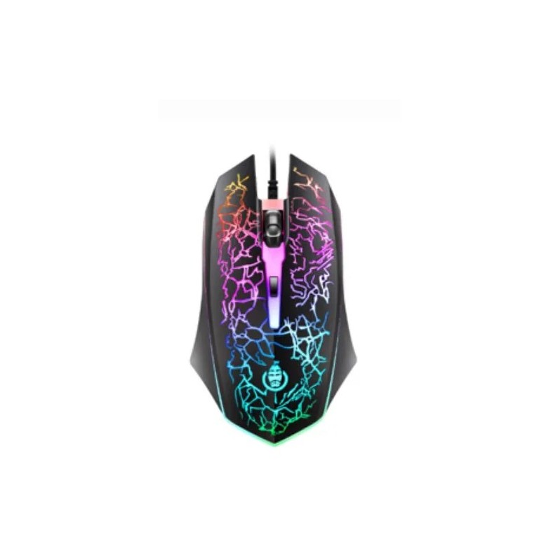 ITLY D620 Ergonomikus vezetékes játék egér USB számítógépes egér világítás Mause gamer egér 4 gombos LED néma egerek PC laptopho