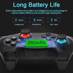 BROODIO kompatibilis Nintendo Switch Controller vezeték nélküli Bluetooth játékvezérlők Nintendo Switch Pro OLED konzolvezérlő j