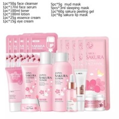 Sakura arctisztító koreai arcszérum pattanás elleni peeling gél hidratáló fade sötét karikák szemkörnyékápoló krém kozmetika bőr