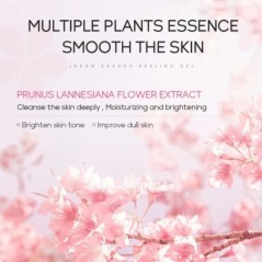 Sakura arctisztító koreai arcszérum pattanás elleni peeling gél hidratáló fade sötét karikák szemkörnyékápoló krém kozmetika bőr