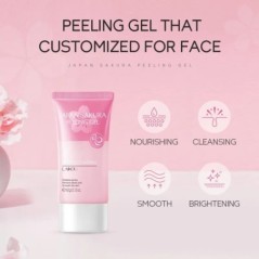 Sakura arctisztító koreai arcszérum pattanás elleni peeling gél hidratáló fade sötét karikák szemkörnyékápoló krém kozmetika bőr