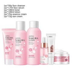 Sakura arctisztító koreai arcszérum pattanás elleni peeling gél hidratáló fade sötét karikák szemkörnyékápoló krém kozmetika bőr