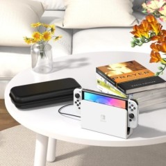 2022-es Nintendo Switch OLED modell tok Switch OLED modellhez való hordtáska 9 az 1-ben Tartozékkészlet védővel