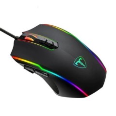 USB vezetékes játékegér 1600 DPI 6 gombos Silent Mause háttérvilágítású professzionális gamer egér Ergonomikus számítógépes egér