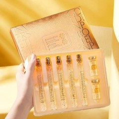 Koreai 24k Care Serum Active Collagen Silk Care Lifting Set Firming Silk Line Essence Öregedésgátló Hidratáló Feszesítő Bőr