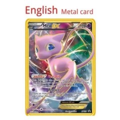 10000 HP Raichu Pocket Monster Gold Metal Super Card Blastoise Eevee Sylvain Mewtwo Pikachu Battle Collection Kereskedelmi vas k