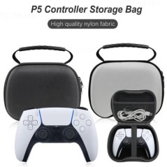 Hordozható fogantyús tárolótáskák PS5 PS4 PS3/Xbox sorozathoz Gamepad EVA védő hordtáska Nintendo Switch Pro tartozékokhoz