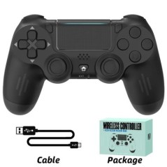 DATA FROG Bluetooth-kompatibilis vezeték nélküli vezérlő PS4 Slim Pro PC vibrációs 6-tengelyes mozgásérzékelős joystick játékvez