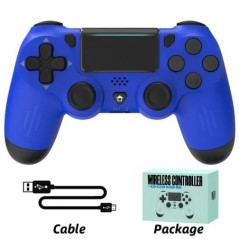 DATA FROG Bluetooth-kompatibilis vezeték nélküli vezérlő PS4 Slim Pro PC vibrációs 6-tengelyes mozgásérzékelős joystick játékvez