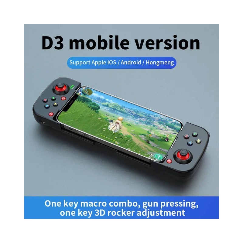 Mobiltelefon játékvezérlő joystick iPhone-hoz Android vezérlés Bluetooth vezérlő Trigger Pubg mobil játékpad játék mobiltelefon 