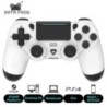 DATA FROG Bluetooth-kompatibilis játékvezérlő PS4/Slim/Pro vezeték nélküli játékvezérlőhöz PC-hez Dual Vibration Joystick IOS/An