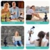 Smartphone Vlogging Kit iPhone Androidhoz Tripod Mini Microphone Starter Vlog készlettel a TikTok Live Stream Video YouTube szám