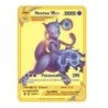 10000 pontos arceus vmax pokemon fém kártyák barkácskártya pikachu charizard arany limitált kiadású ajándék játék gyűjtőkártyák