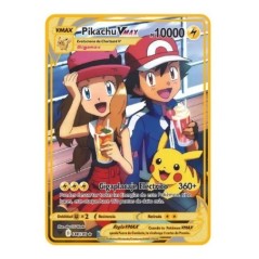 10000 pontos arceus vmax pokemon fém kártyák barkácskártya pikachu charizard arany limitált kiadású ajándék játék gyűjtőkártyák