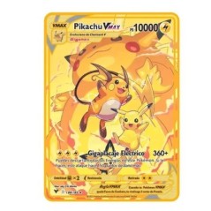 10000 pontos arceus vmax pokemon fém kártyák barkácskártya pikachu charizard arany limitált kiadású ajándék játék gyűjtőkártyák