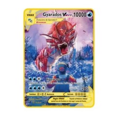 10000 pontos arceus vmax pokemon fém kártyák barkácskártya pikachu charizard arany limitált kiadású ajándék játék gyűjtőkártyák