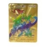 10000 pontos arceus vmax pokemon fém kártyák barkácskártya pikachu charizard arany limitált kiadású ajándék játék gyűjtőkártyák