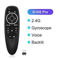 VONTAR G10 G10S Pro hangos távirányító 2.4G vezeték nélküli levegős egér giroszkóp IR tanulás Android tv dobozhoz HK1 H96 Max X9