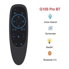 G10S G10SPRO G10BTS G10SPROBT Air Mouse hangos távirányító 2.4G vezeték nélküli giroszkóp IR tanulás Android TV Box PC-hez