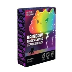 Új, második kiadású Unicorns Core társasjáték kártya és sárkányok NSFW Rainbow Uncut Legend kiegészítő csomag