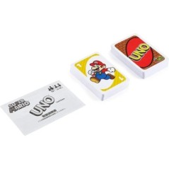 Mattel UNO Super Mario Kártyajátékok Családi Vicces Szórakozás Társasjáték Póker Gyerekjátékok Kártyák