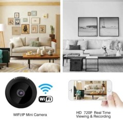 Mobil A9 1080P HD Wifi Mini kamera Megfigyelő kamerák Érzékelő Videokamera Web Videó Okos otthoni biztonság Vezeték nélküli bizt