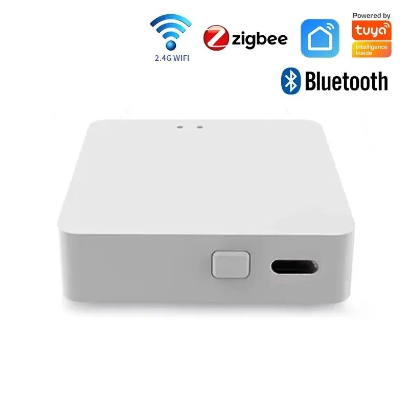 Tuya Multi Mode ZigBee Bluetooth Gateway Hub Vezeték nélküli intelligens otthoni készülékek Távirányító Bridge támogatás Alexa G